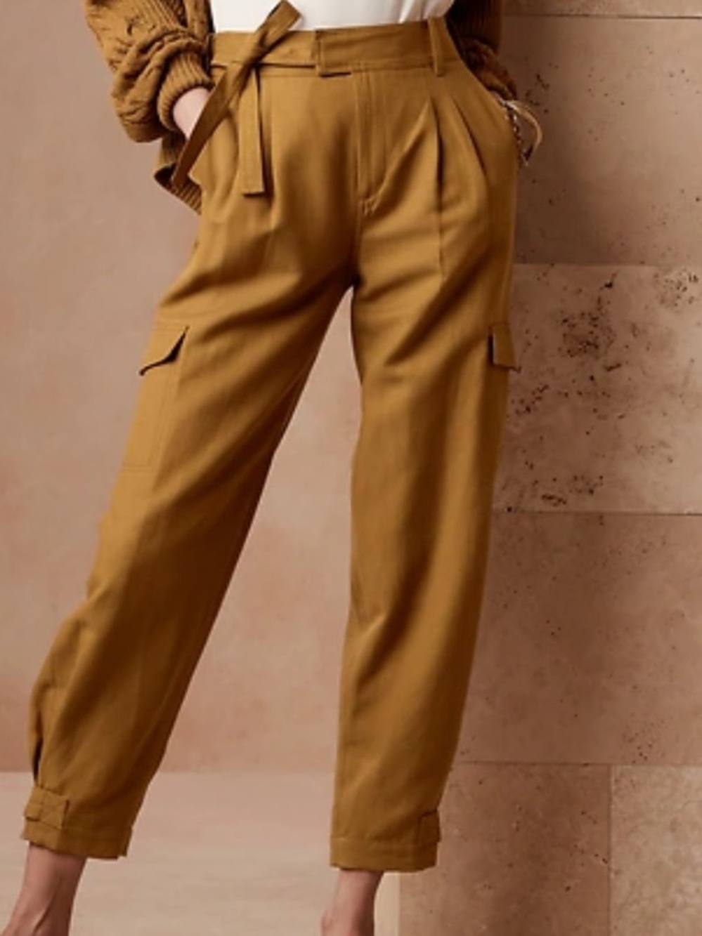 Linen pants Banana Republic